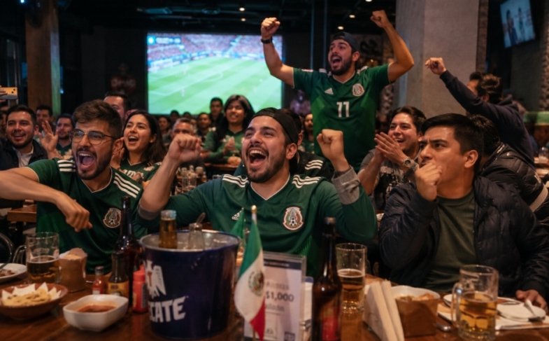 Llaman a restauranteros a regularizar transmisiones del Mundial 2026