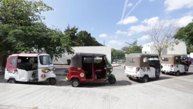 Buscan mejorar el servicio de mototaxis en Yucatán