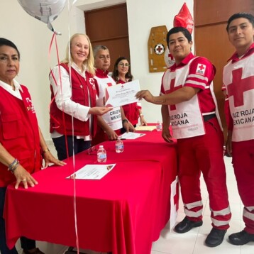 Cruz Roja Yucatán reconoce la labor de sus socorristas