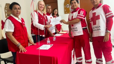 Cruz Roja Yucatán reconoce la labor de sus socorristas