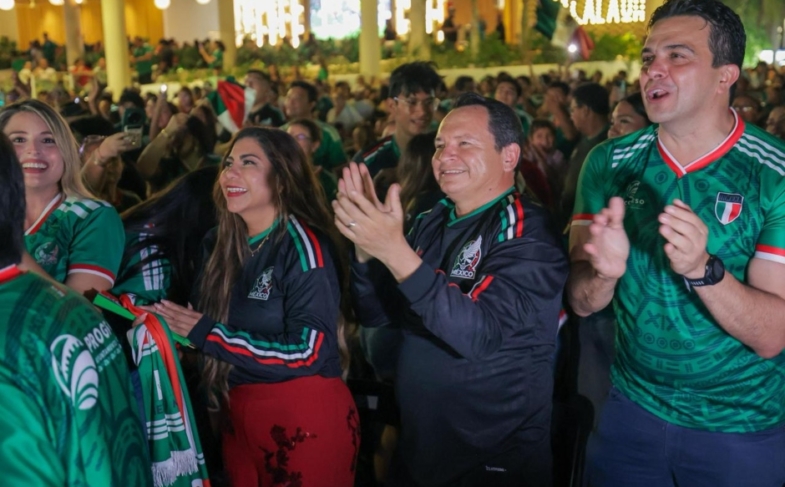 Yucatán vive la pasión mundialista en zonas fan