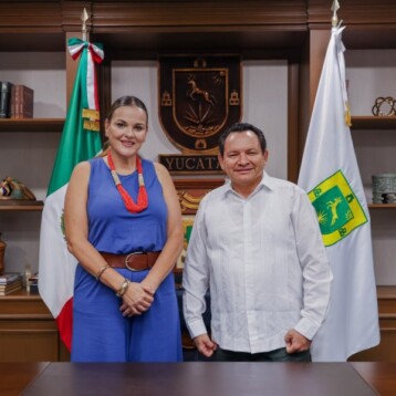 Huacho y Cecilia Patrón cierran filas para definir obras prioritarias para Mérida