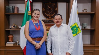 Huacho y Cecilia Patrón cierran filas para definir obras prioritarias para Mérida