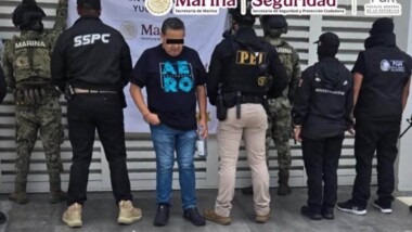 Cae en Mérida presunto operador financiero del Cártel del Noroeste