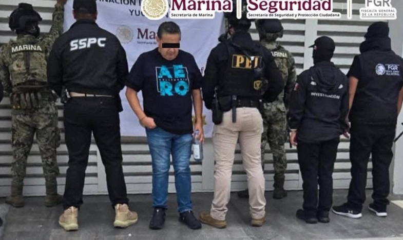 Cae en Mérida presunto operador financiero del Cártel del Noroeste