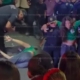 Lesionada durante festejos en el Monumento
