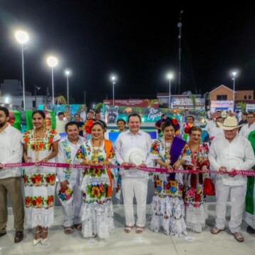Río Lagartos estrena parque principal