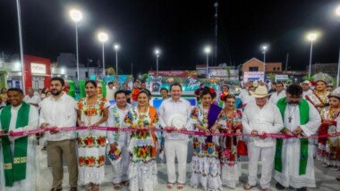 Río Lagartos estrena parque principal