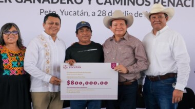 Invierte Renacimiento Maya $11.7 millones de pesos en municipios del sur