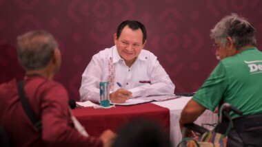 Huacho Díaz encabeza Audiencias con el Pueblo