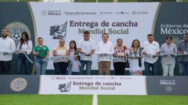 Más de 8 mil yucatecos tendrán nuevos espacios para hacer deporte