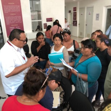 Familias de San José Tecoh solicitan al IVEY un terrenito para vivir