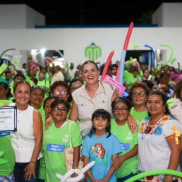 Fortalecen red vecinal en Mérida