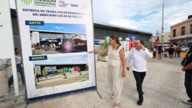 Concluye remodelación del Mercado Lucas de Gálvez