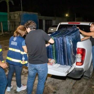 Ayuntamiento apoya a familias afectadas por incendio