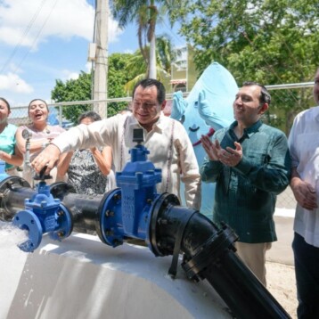 Mejoran la distribución de agua potable en Nora Quintana