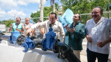 Mejoran la distribución de agua potable en Nora Quintana